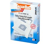CleanBag M 122 ROW 16 - Bolsas para aspiradora (76, ZR-764, ZR-765, 2401805, 2405805, 4 bolsas de aspiradora y 1 filtro universal)