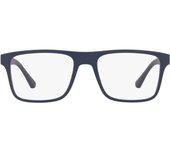 EMPORIO ARMANI 0EA4115 Gafas de Sol, Matte Dark Blue, 54 para Hombre