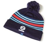 Gorro sparco martini racing rojo azul