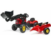 Tractor a pedales falk lander z160x rojo