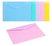 Carchivo, pack 10 sobres plastico polipropileno 200mic soft folio velcro surt
