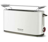 Taurus MyToast Perfect Bun Tostador, 1000 W, Plástico, Blanco