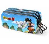 Karactermania Dragon Ball (Bola de Dragón) Goku Piccolo-Estuche Portatodo Trick Fan 2.2, Azul, 23 x 11 cm