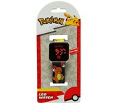 Kids Licensing - Reloj Digital Niño Pokemon, Reloj LED Infantil, Batería Duradera, Funciones Completas, Correa Ajustable, Diseño Original, Cuadrado, Reloj Niño, Perfecto para Regalo.