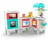 Chicos - Cocina de Juguete 3en1 Kitchen XL | Cocinita Infantil con Luces, Sonidos y Efecto Real | Barbacoa Transformable, 31 Accesorios, Tecnología Fotocromática | Niños 3 4 5 Años (85124)