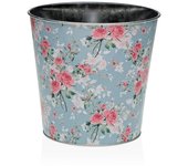 Macetero Versa XL Azul Metal Minimalista 16,5 cm - Marca: Versa - EAN: 8420327568885