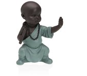 Figura Decorativa Versa Resina Buda 6 x 13 x 10 cm - Marca: Versa - EAN: 8420327554369