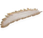 Centro de Mesa Versa Blanco Pluma 19 x 3 x 60 cm - Marca: Versa - EAN: 8420327575111
