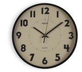 Versa Reloj de Pared Beige Plástico 4 x 30 x 30 cm - Marca EAN: 8420327563408