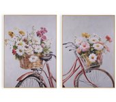 Cuadro versa bicicleta 2,5 x 60 x 50 cm