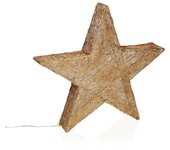 Adorno Navideño Versa Dorado 5 x 30 x 30 cm - Marca: Versa - EAN: 8420327555236