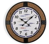 Reloj de pared versa peces 2 x 60 x 60 cm metal