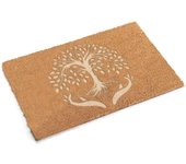 Felpudo Versa Fibra de Coco 40 x 2 x 60 cm Árbol de la Vida - Marca: Versa - EAN: 8420327555762