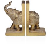 Sujetalibros versa resina elefante 9,3 x 17,5 x 21,5 cm