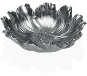 Centro de Mesa Versa Plateado Flor 17 x 5,2 x 17,5 cm - Marca: Versa - EAN: 8420327549761