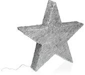 Adorno Navideño Versa Plateado 5 x 30 x 30 cm - Marca: Versa - EAN: 8420327555243