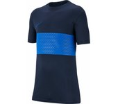 Nike B Nk Dry Acdmy Top SS Gx Camiseta, Niños, Obsidian/Game Royal/Game Royal, XS