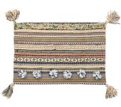 DKD Home Decor Funda de cojín 60 x 1 x 40 cm Multicolor Flecos - Marca EAN: 8424002017842