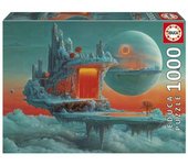 Educa - Puzzle de 1000 Piezas para Adultos | Planeta de Fuego y Hielo. Incluye Pegamento Fix Puzzle. Medidas: 68 x 48 cm. A Partir de 14 años (20237)