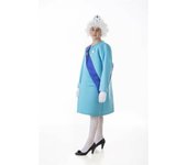 Creaciones Llopis Disfraz de Reina Isabel II para Hombre, Disfraz de La Reina de Inglaterra para Adulto (Talla L)