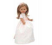 Muñeca de comunión rubia arias 42 cm