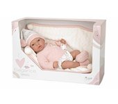 ARIAS Muñeca Elegance 40 cm Andie con Ojo Durmiente y 14 Sonidos 60754