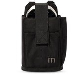 Holster Cartuchera Ordenador Móvil/Escáner, Funda con Cinturón y Bolsillo - Talla S (Tamaño máx del Dispositivo 8,5 x 14,5 x 2 cm), Negro