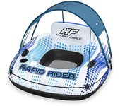 Bestway rueda hinchable con asas rapid rider con parasol d137 cm playa y piscina 43725