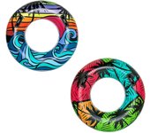 Bestway flotador hinchable decorado con asas color surtido d91 cm +10 años playa y piscina 36350