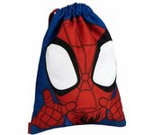 CERDÁ LIFE'S LITTLE MOMENTS Saquito Escolar Spidey - Mochila Infantil Tipo Saco con Cierre de Cordón y Diseño de Spiderman, Ideal para Guardería, Unisex niños, 27.0x33.0x1.0 cm
