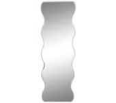 Espejo de pared home esprit blanco urbano 50 x 2 x 150 cm