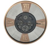 Reloj de Pared Home ESPRIT Negro Dorado Metal Cristal Vintage 80 x 9,5 x 80 cm - Marca: Home ESPRIT - EAN: 8424002178543