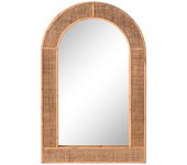 Espejo de pared home esprit natural scandi 60 x 2 x 94,5 cm