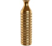 Jarrón Home ESPRIT Dorado Metal Moderno 13 X 13 X 51,5 cm - Marca: Home ESPRIT - EAN: 8424002174408