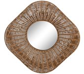 Espejo de Pared Home ESPRIT Bali 102 X 13,5 X 102 cm - Marca: Home ESPRIT - EAN: 8424002178086