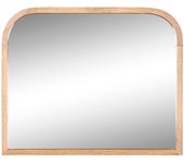 Espejo de pared home esprit marrón urbano 80 x 3 x 65 cm