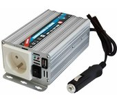 HTC Equipements Convertidor 12-220V 150W con Puerto USB Serie TE Todas Las Normas CE Emark Lvd Plus Enchufe USB 2A