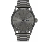 Nixon Sentry Stainless Steel Reloj de pulsera Masculino Cuarzo Antracita