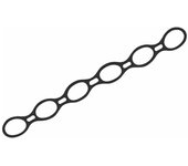 Bandas elásticas de resistencia avento 42sb-blk silicona negro
