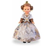 Nancy Colección Fallera Edición 2025, Muñeca de 42 cm, con Auténtico Traje Regional de la Comunidad Valenciana, Diseño y Accesorios hechos en Honor a las Fallas, Certificado Oficial, Famosa (NAL12000)