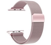 Correa Intercambiable KSIX Metal, Compatible con Series Urban Mini y Apple Watch 38/40/41mm, Rosa