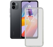 KSIX smart your tech Funda Flexible para Xiaomi Redmi A2, Antihuellas, Resistente, Ligera, Compatible con Carga inalámbrica, Transparente