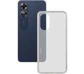 KSIX smart your tech Funda Flexible para OPPO A17, Antihuellas, Resistente, Ligera, Compatible con Carga inalámbrica, Transparente