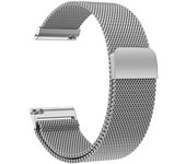 Correa Intercambiable KSIX Metal, compatibilidad Universal 22mm, Pleateado