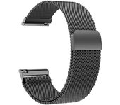 Correa Intercambiable KSIX Metal, compatibilidad Universal 22mm, Negro