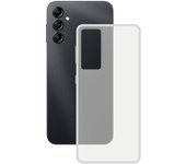 KSIX smart your tech Funda Flexible para Galaxy A14 5G, Antihuellas, Resistente, Ligera, Compatible con Carga inalámbrica, Transparente