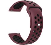 Correa Intercambiable KSIX Sport, compatibilidad Universal 22mm, Negro