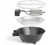 Livoo DOC267 barbacoa y parrilla al aire libre Mesa Eléctrico Negro 1250 W