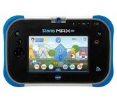 VTech Storio MAX 2.0 Azul Tableta Niños Táctil, Educativa y Segura con Pantalla a Color 5 Pulgadas, WiFi, Android, Cámara, Regalo Niño de 3 Años a 11 Años - Contenido en Español