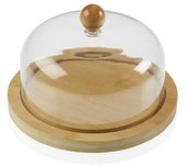 Plato para Queso Versa Bambú Poliestireno Madera MDF (Ø 10 cm)